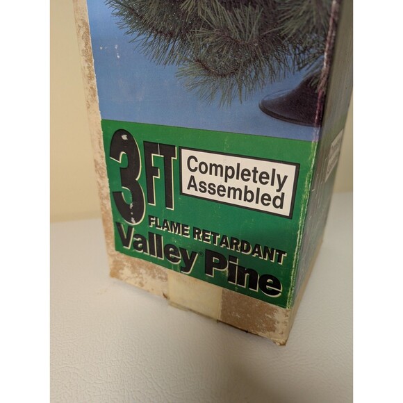 3Ft Noma Hudson Valley Pine Christmas Tree  Artificial Fully Assembled Excellent - Picture 4 of 9